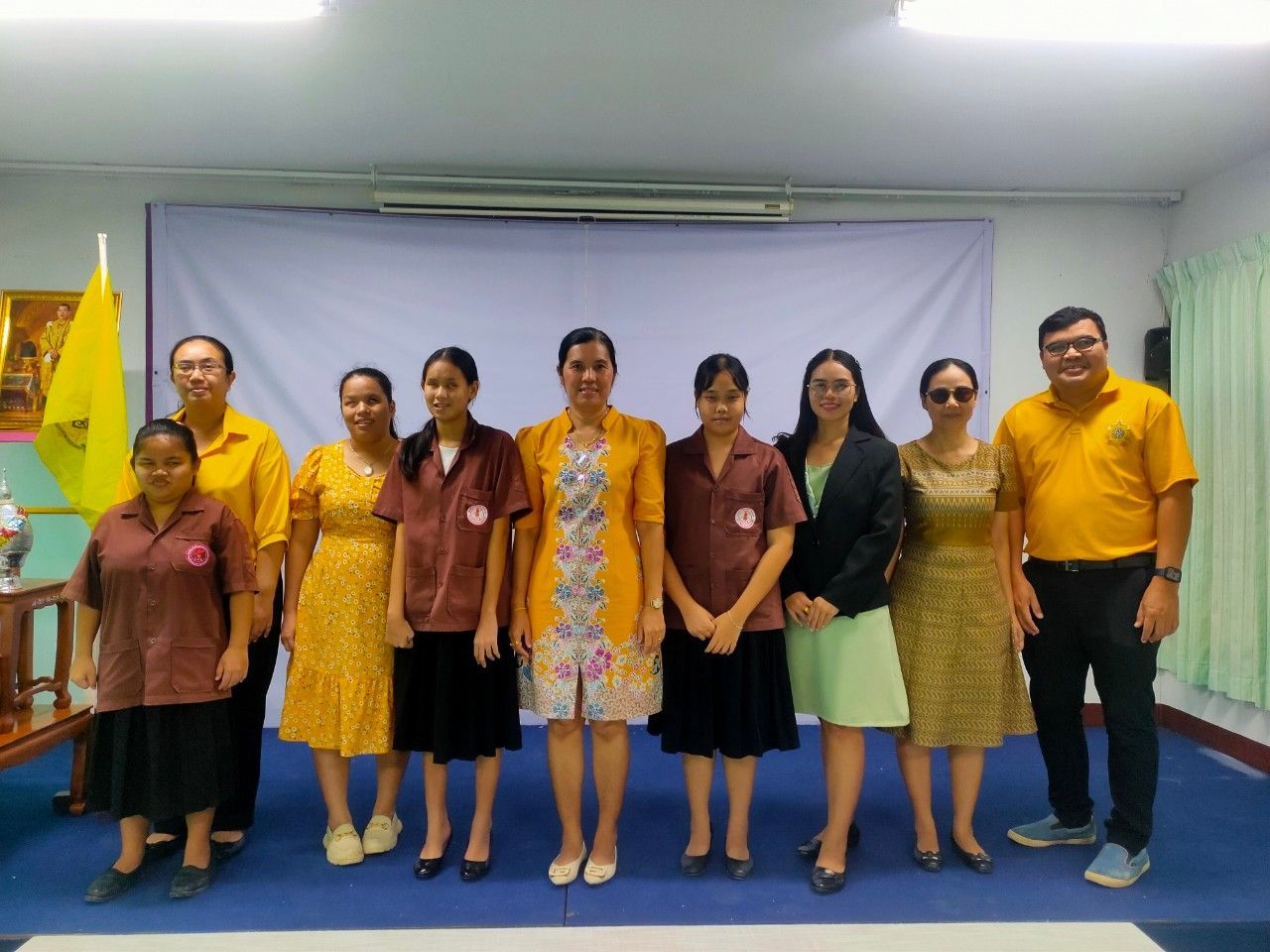 รับนักศึกษาฝึกประสบการวิชาชีพจากโรงเรียนการศึกษาคนตาบอด